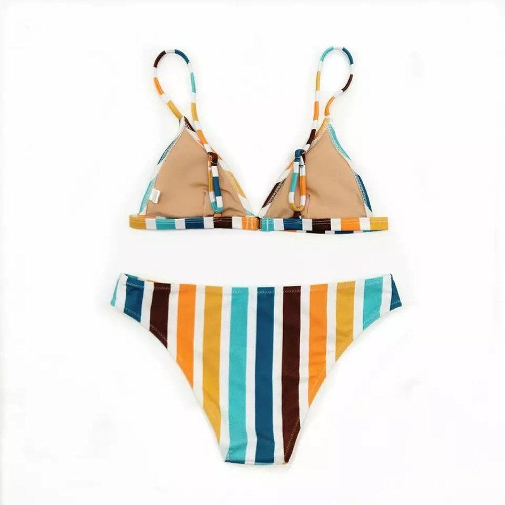 Take Me Away Striped Bikini Set - Picture 3 of 3